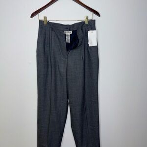 Evan Picone Charcoal Dress Pants